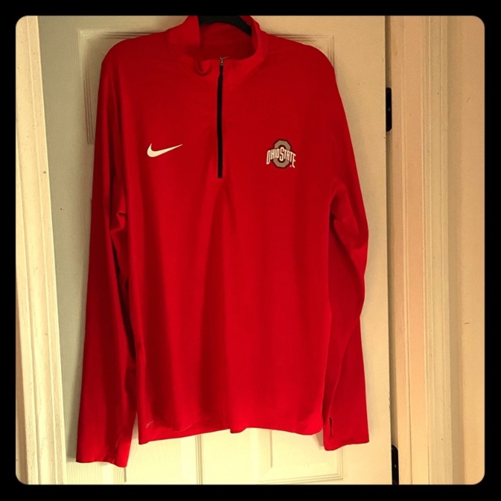 Ohio state 1/4 zip by Nike size XXL